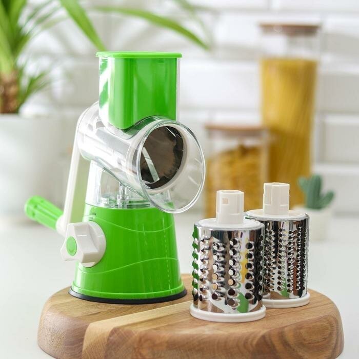 Доляна Овощерезка механическая Доляна Mandoline Slicer, цвет микс