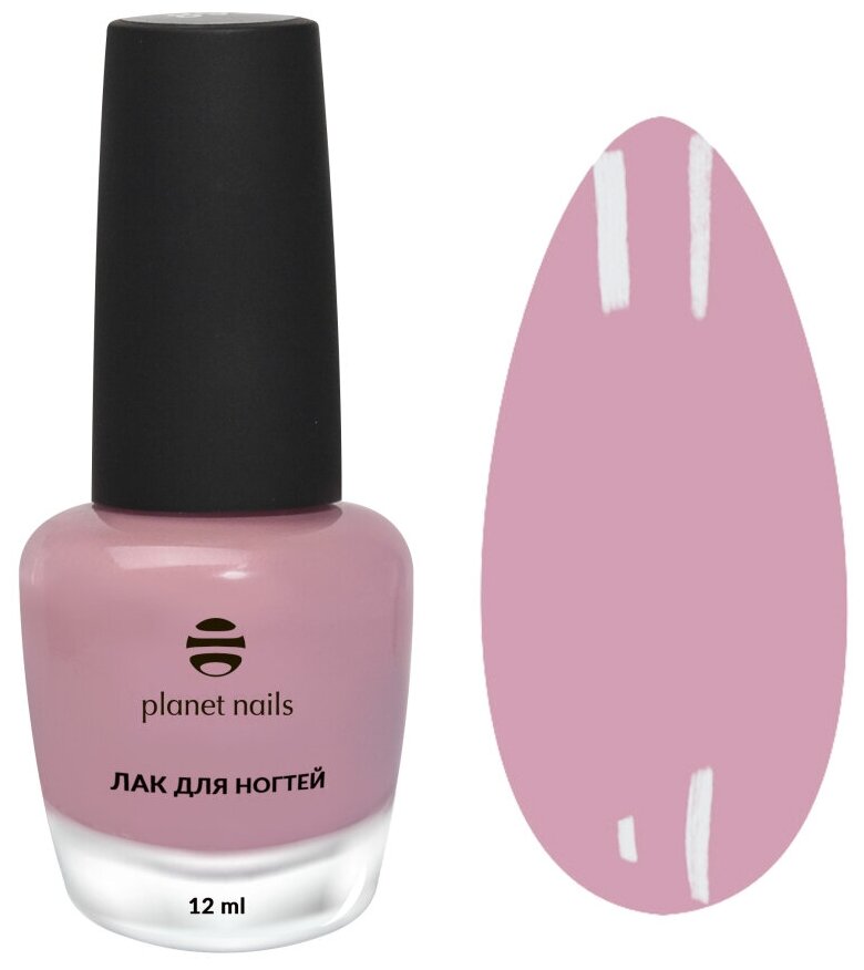 Лак для ногтей с гелевым эффектом Planet nails №893 12 мл арт.13893