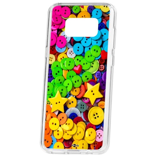 фото Чехол на samsung galaxy s8 plus kruche print пуговки