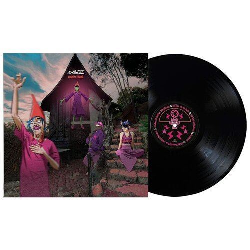 Виниловая пластинка Gorillaz. Cracker Island (LP)