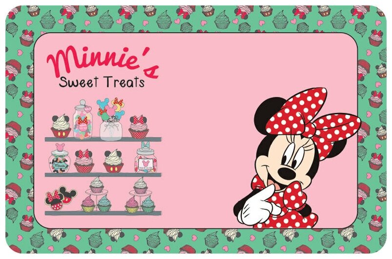 Triol коврик под миску disney minnie treats 43x28 см 0066 кг 39543