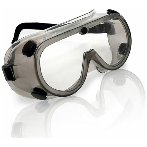 очки защитные 10 шт уп закрытого типа с непрямой вентиляцией поликарбонат сибртех 89160 Защитные очки РемоКолор закрытого типа с непрямой вентиляцией AntiFog