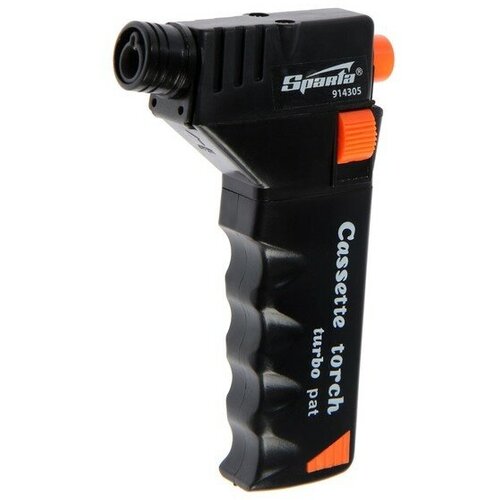 Горелка газовая кассетная Sparta турбо 110 мм бутан пьезоподжиг регулятор пламени 1344₽