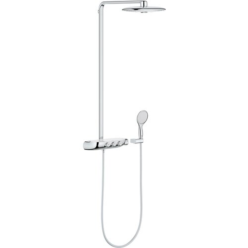 Душевая система с термостатом для настенного монтажа, GROHE Rainshower System SmartControl Duo 360, хром, (26250000)