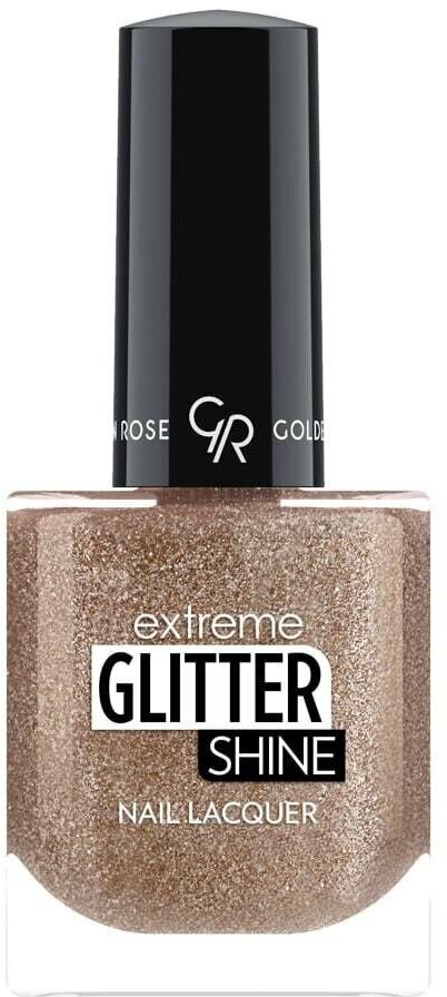 Лак для ногтей с эффектом геля Golden Rose extreme glitter shine nail lacquer 205