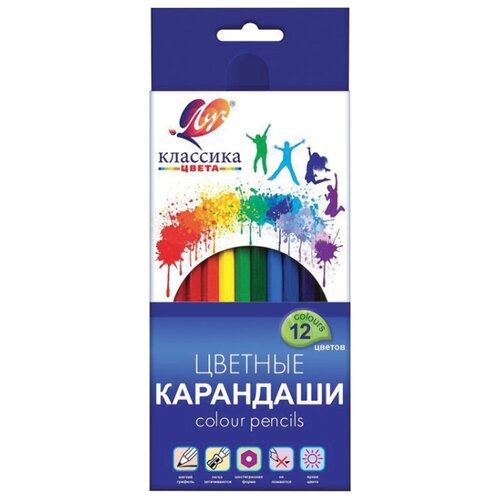фото Луч карандаши цветные классика