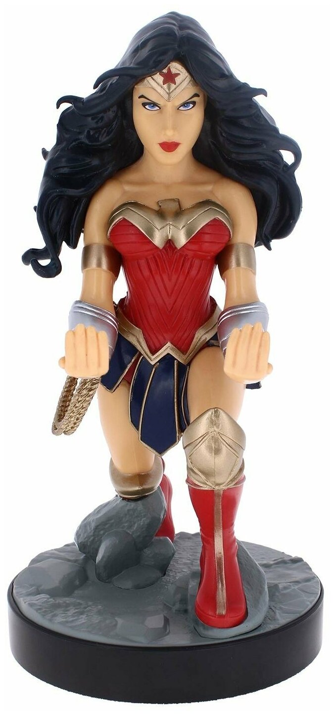 Фигурка подставка для геймпада/телефона Cable Guys: Чудо-женщина (Wonder Woman) ДиСи (DC) (CGCRDC400359) 23 см