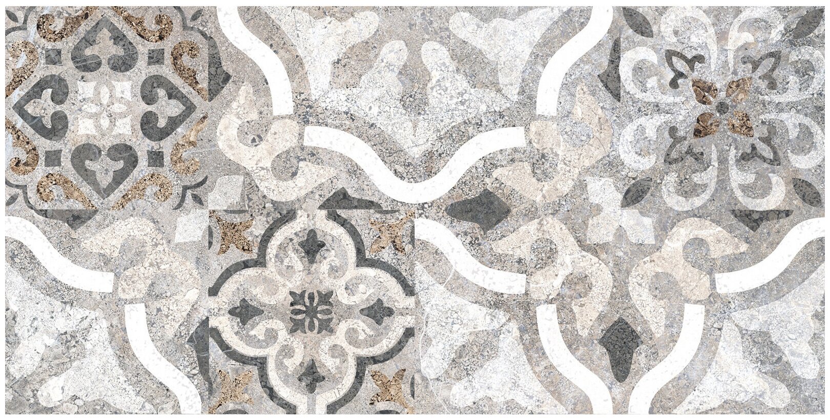 фото Настенная плитка Alma ceramica Stone 24.9х50 см толщ. 9 мм Матовая TWU09TON017 (1.494 м2)