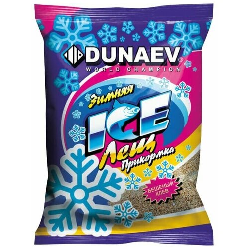 прикормка dunaev ice ready 0 5кг лещ Прикормка DUNAEV ice-классика 0.75кг Лещ