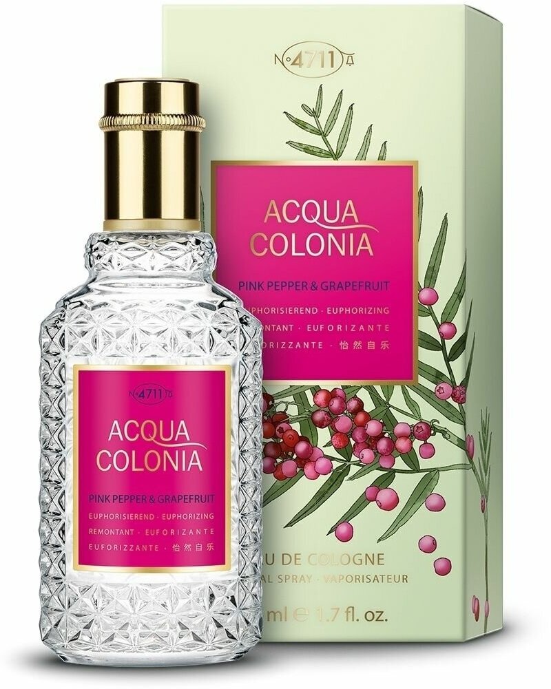 4711 одеколон Acqua Colonia Pink Pepper & Grapefruit, 100 мл - фотография № 1