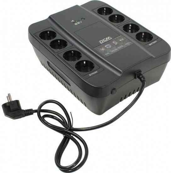 Источник бесперебойного питания Powercom Spider SPD-850N 510Вт 850ВА Black (SPD-850N)