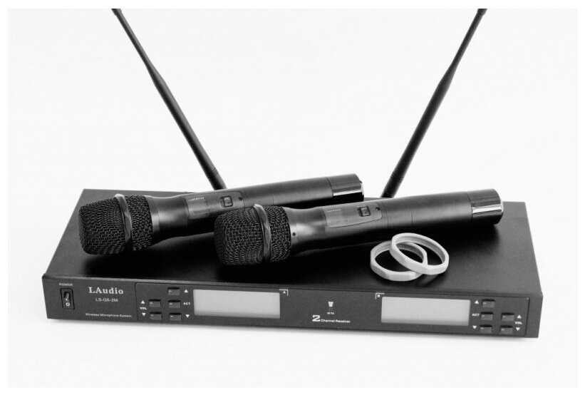 Радиосистема с ручным микрофоном LAUDIO LS-Q5-2M 2микр.