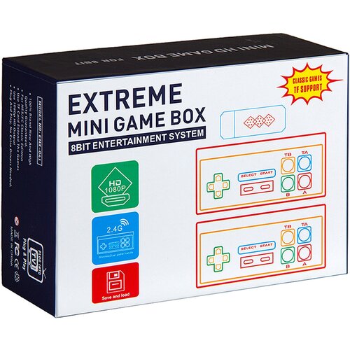 Игровая 8-bit HDMI стик приставка Extreme Mini Game Box 765 игр