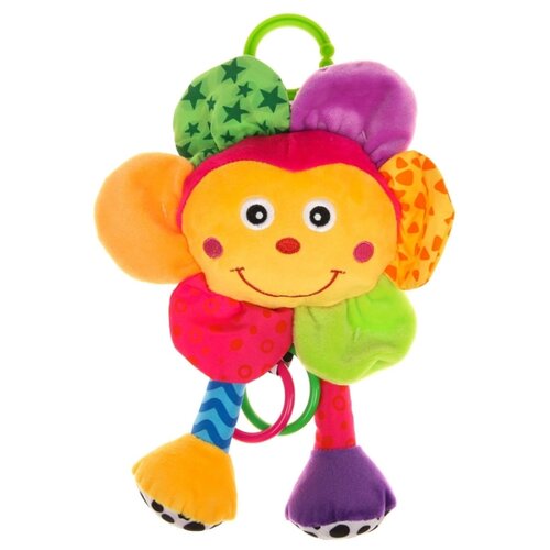 фото Подвеска мягкая «радужный цветочек» на кроватку/коляску 2593666 крошка я