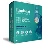 Комкующийся наполнитель LindoCat Advanced Control + диагностический, с контролем уровня РН, 6 л - изображение