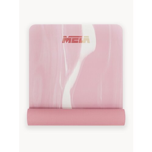 Нескользящий коврик для йоги и фитнеса каучуковый