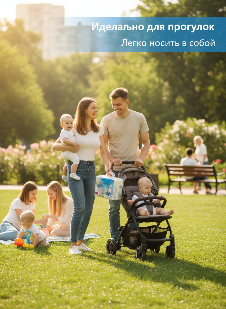 Future Leader Подгузники для новорожденных, унисекс Future Leader — фото 1