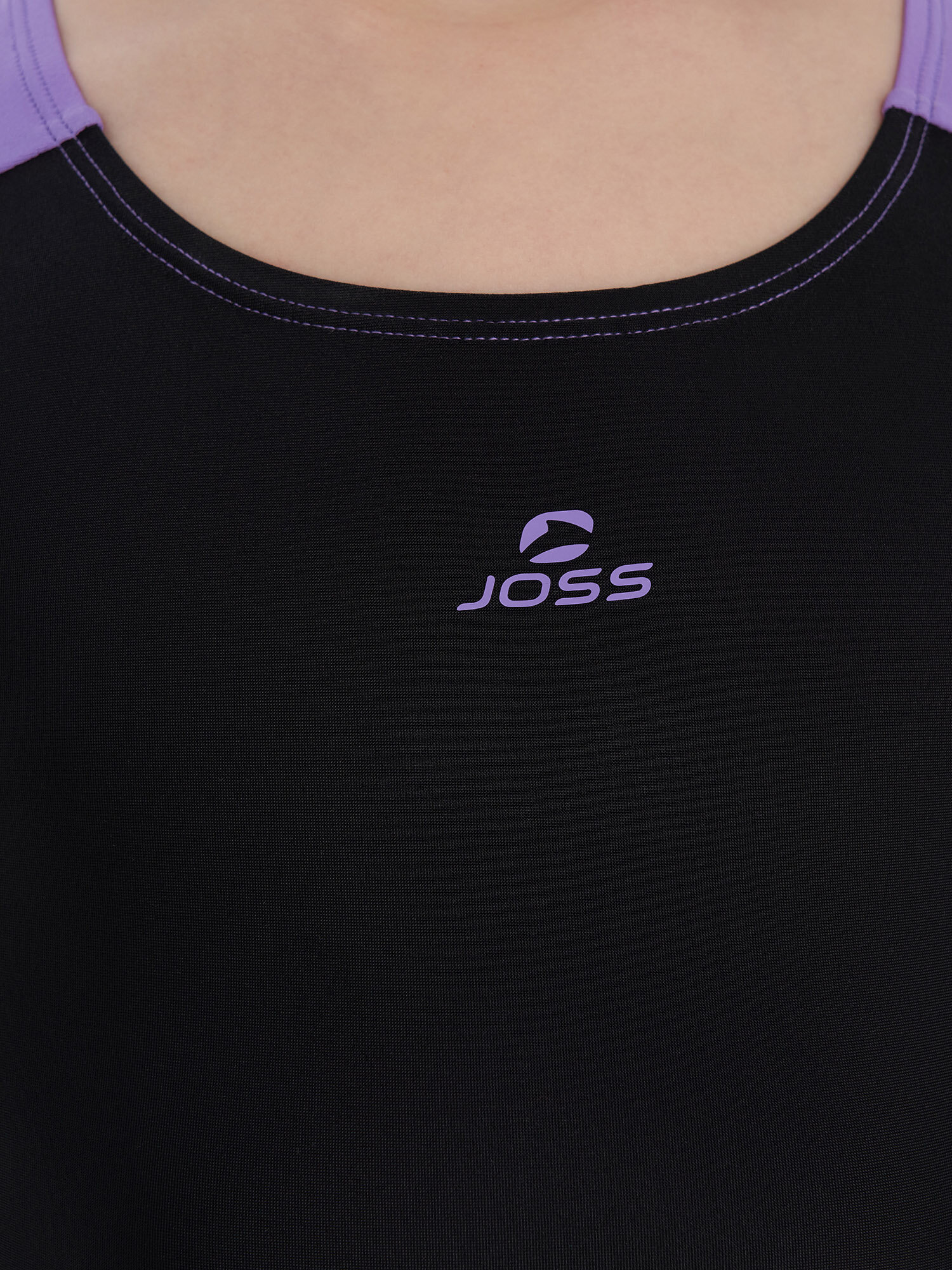 Купальник Joss, размер 152, черный/фиолетовый — фото 1