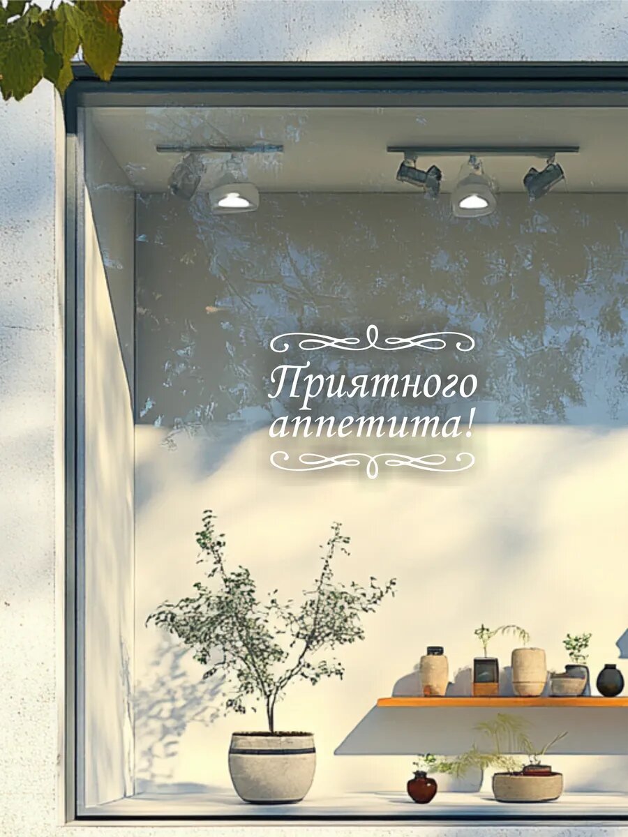 Наклейка Приятного аппетита — фото 1
