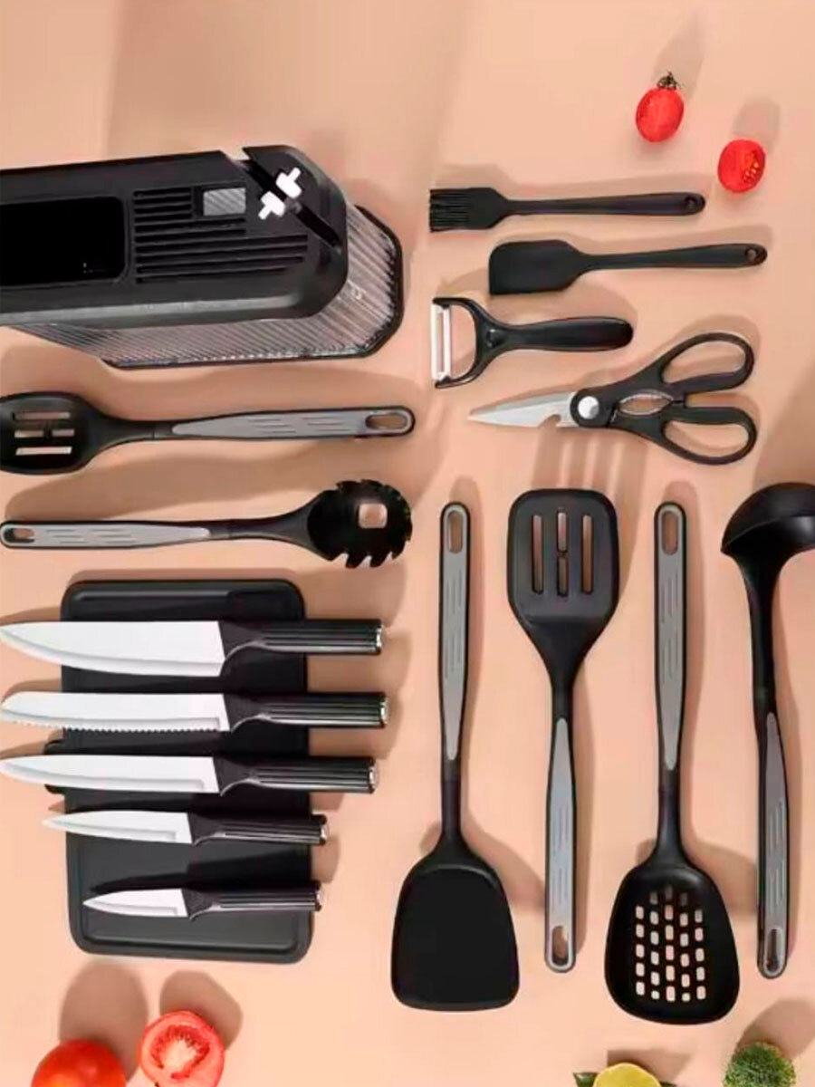 Набор кухонных принадлежностей, с циклонной системой, 16 элементов — фото 1