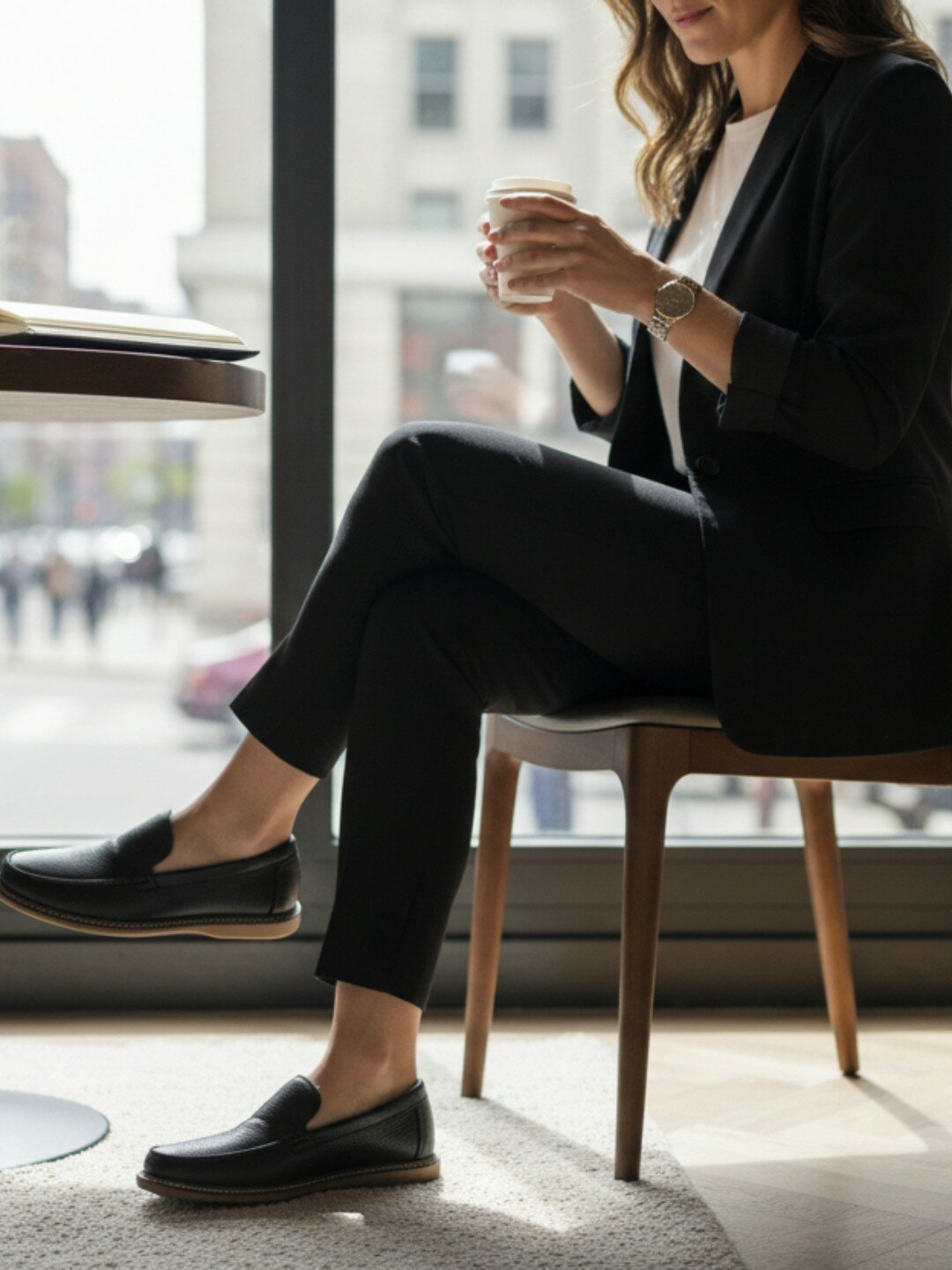 Туфли , размер 36-40, black — фото 1