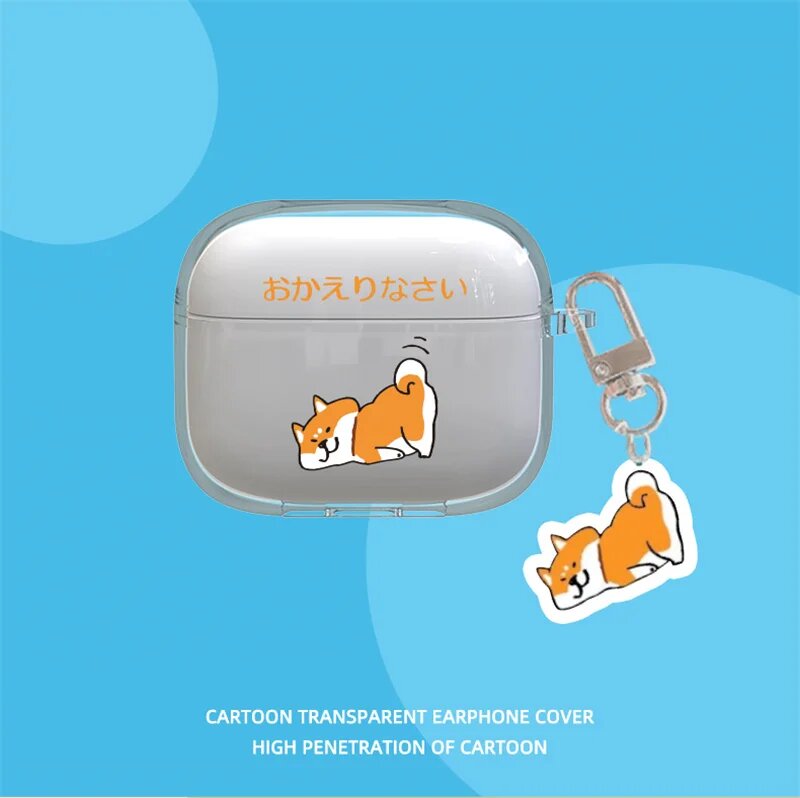 Чехол для Huawei Freebuds SE 4 PRAYSONG Corgi