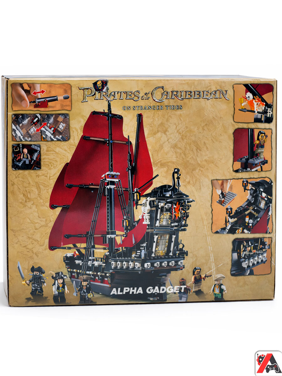 Конструктор Корабль пиратов / Месть Королевы Анны 1097 — фото 1