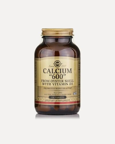 Изображение товара Calcium 600 from Oyster Shell with Vitamin D-3, кальций и витамин Д3, 120 таблеток