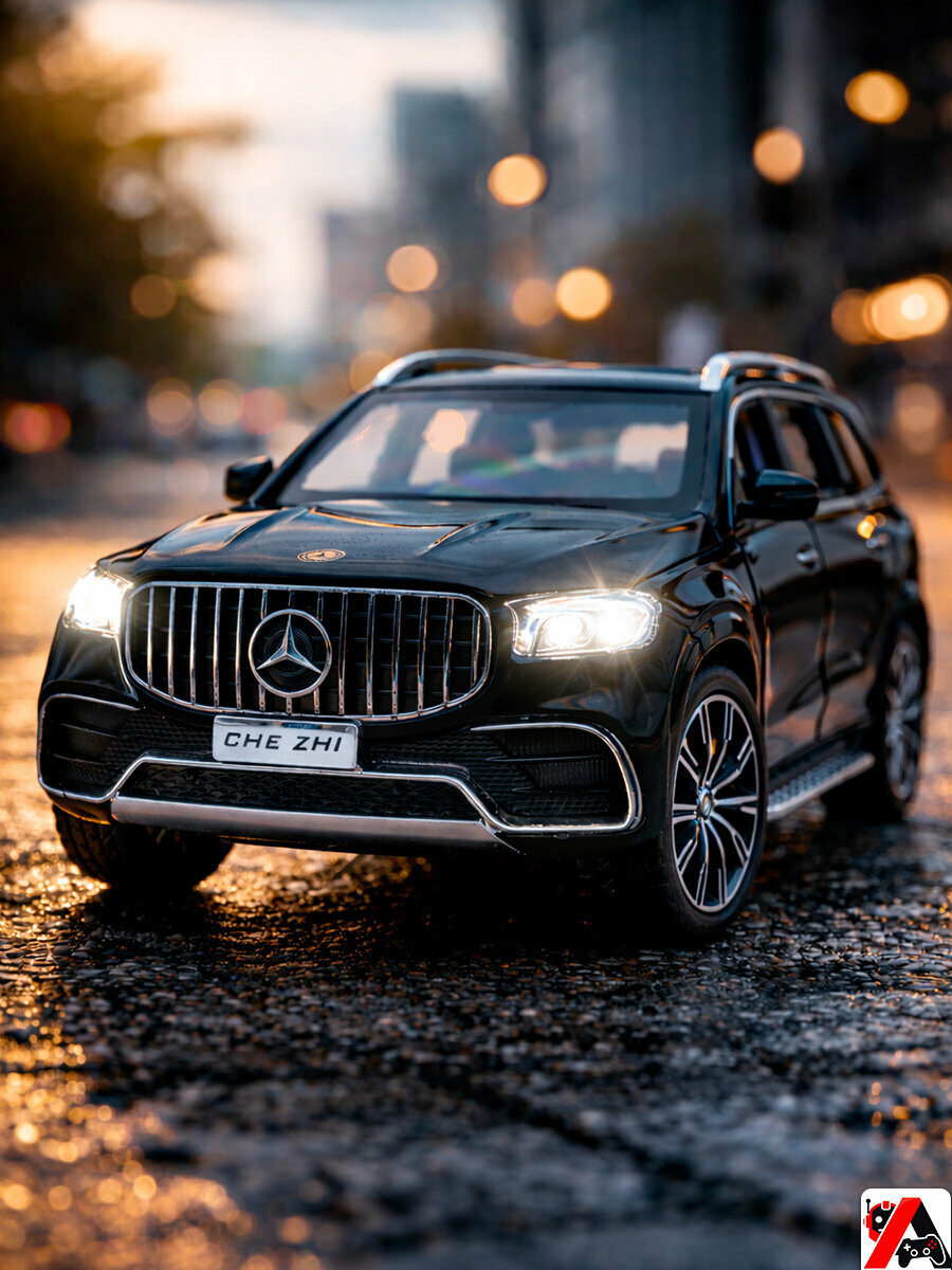 Машинка Mercedes-Benz GLS AMG 63 1:24 металл