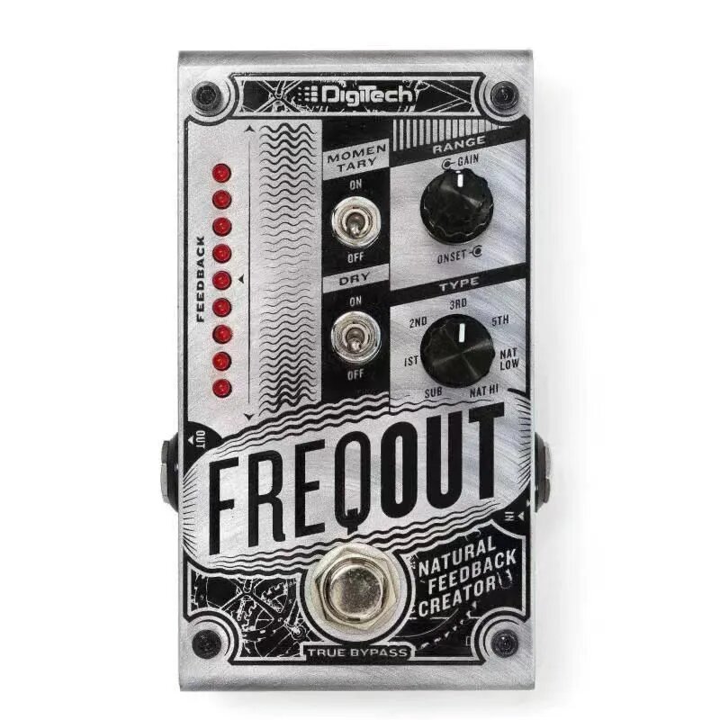 Digitech FreqOut - педаль эффектов для электрогитары, Natural Feedback Creator
