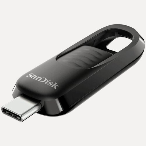 Изображение товара USB Flash накопитель 256GB SanDisk Ultra Slider (SDCZ480-256G-G46) USB-C Черный