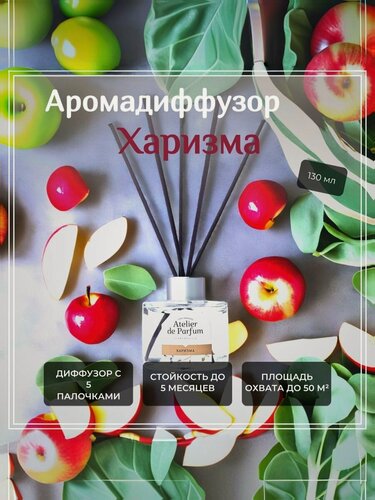 Изображение товара Диффузор для дома "Харизма" Atelier de Parfum, 130 мл.