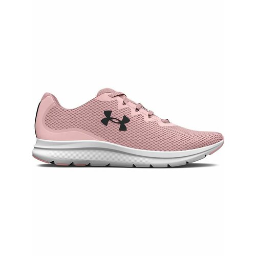 фото Кроссовки under armour charged impulse 3, полнота f, размер 6,5 us, розовый