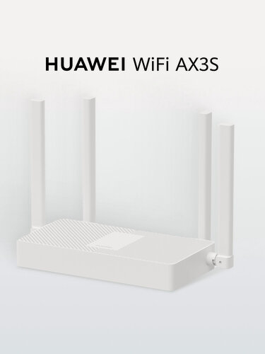 Изображение товара Роутер HUAWEI WiFi AX3S PSDN-AX30-20 Белый, 53030CYC, Ростест (ЕАС)