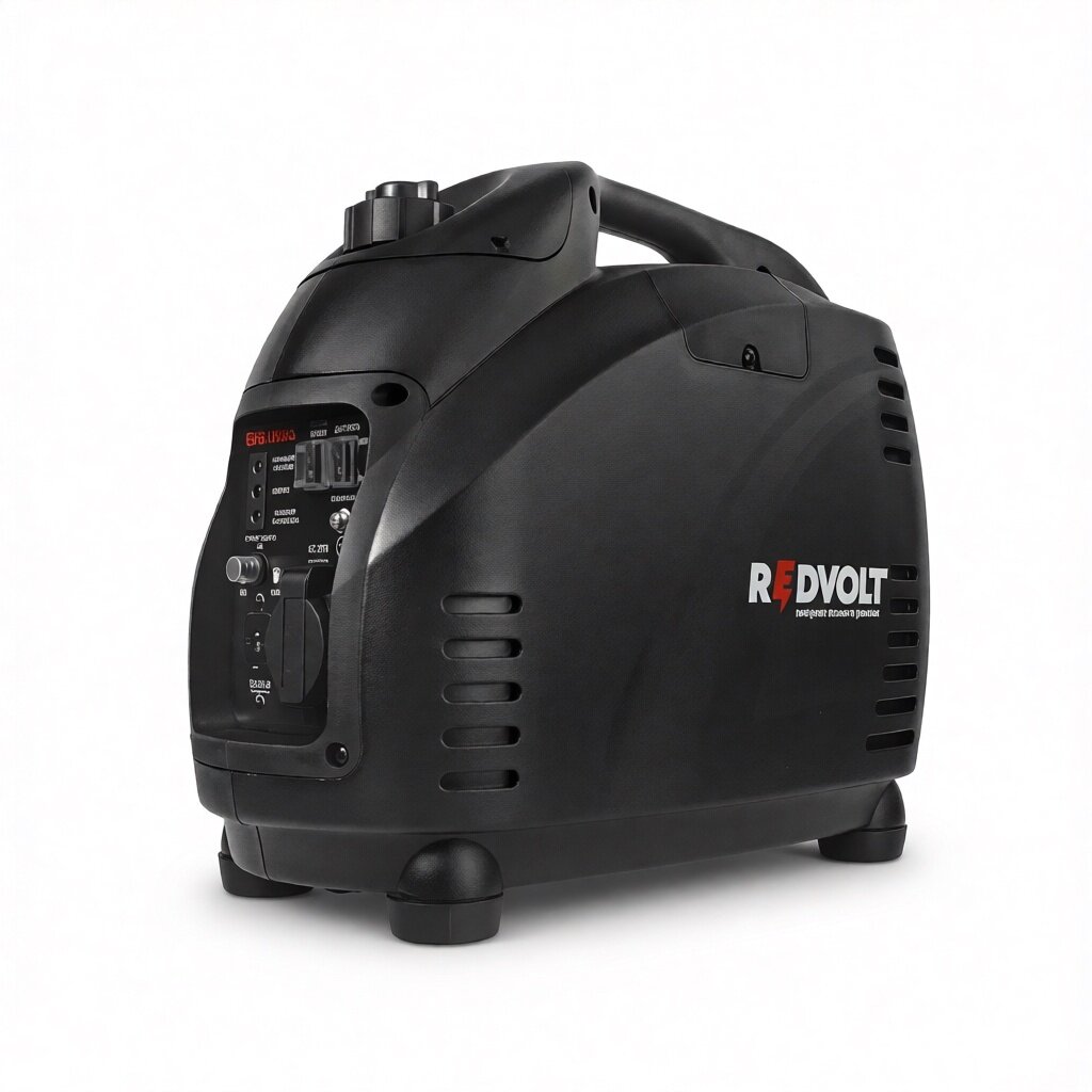 Бензогенератор инверторный REDVOLT EPB1200iS, 1200Вт, 3.6 л, 50Гц