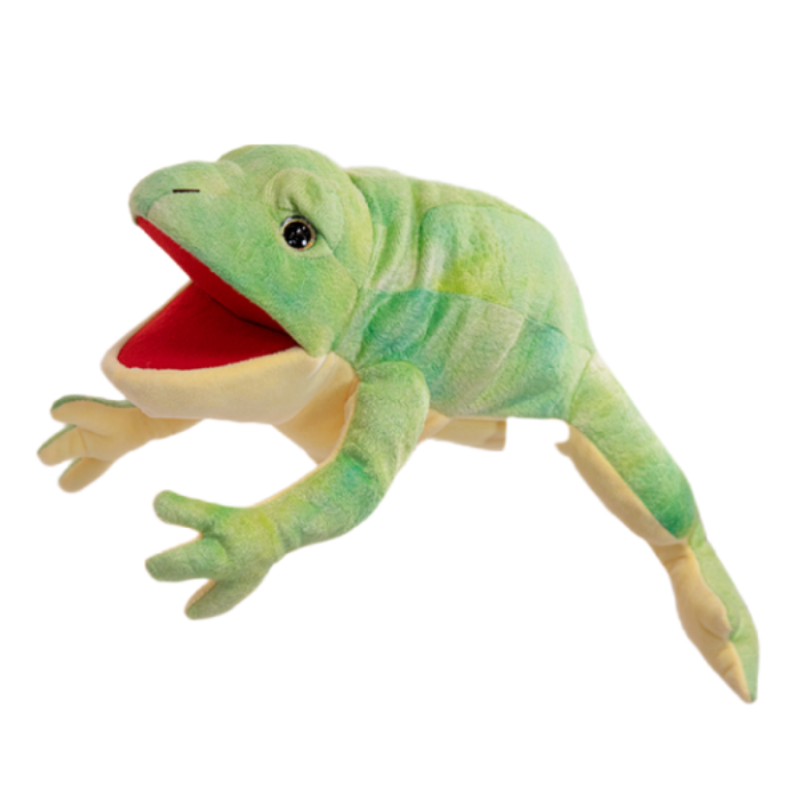 Плюшевые куклы унисекс Mise Amphibian Collection Hand Puppet Plush Toy[Frog] 45cm