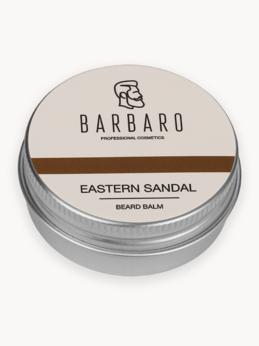 Бальзам для бороды Barbaro Eastern Sandal гипоаллергенный без парабенов и силиконов, 30мл
