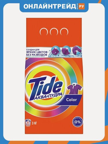 Изображение товара Стиральный порошок Tide Color 3 кг