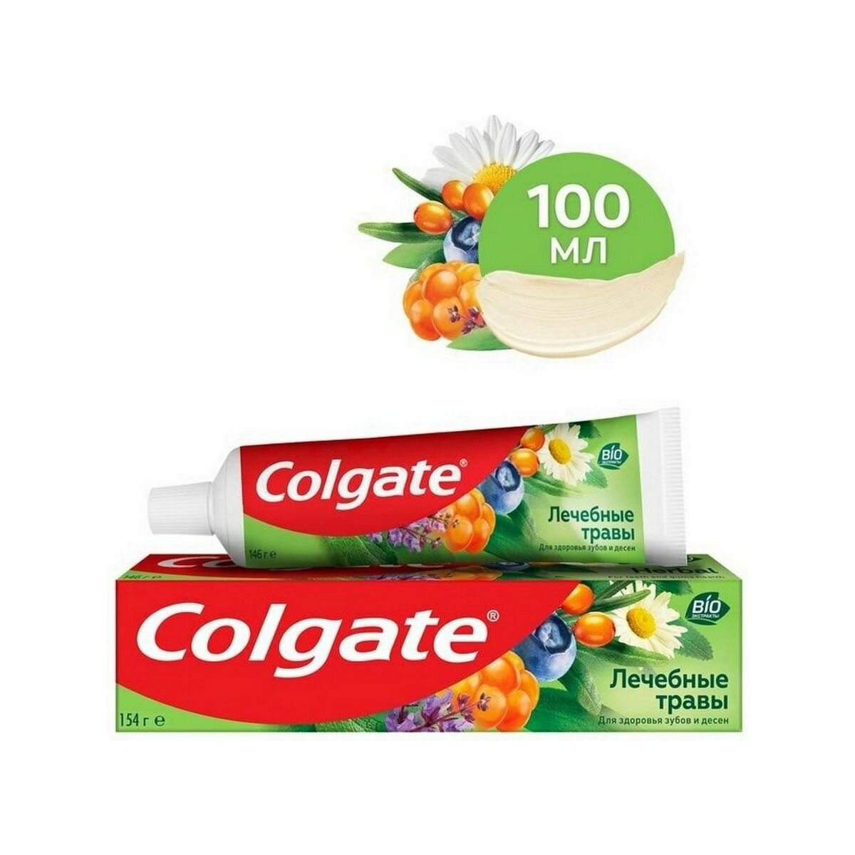 Colgate Зубная паста Лечебные травы для здоровья зубов и десен 100 мл - 1 шт