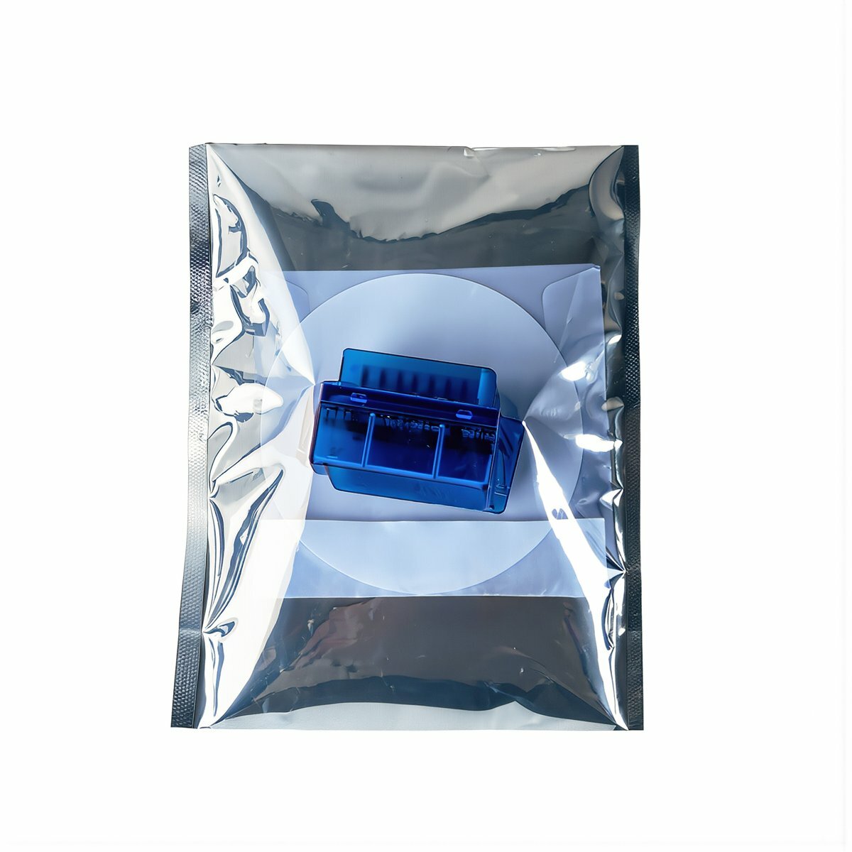Диагностический сканер ELM327 мини размер 1.95 дюйма Bluetooth 5.1 OBD2 V2.1 для автомобиля поддержка протоколов OBD II, Упаковка в антистатическом пакете с диском инструкции