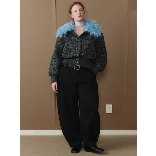 фото Брюки багги befree, размер 4xl/170, черный