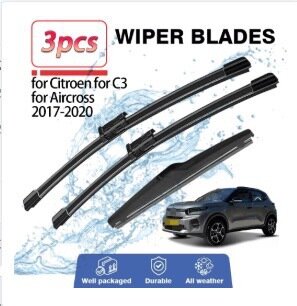 Подходит для Citroen C3 Aircross 2017-2020 26'+16'+7,5 дворников.