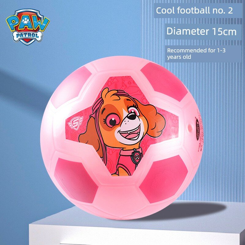 Розовый футбольный мяч Paw Patrol Chase с насосом для малышей 1-2 лет, модель G5638