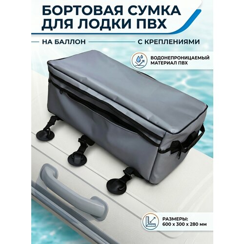 Бортовая сумка малая на баллон лодки ПВХ с креплениями