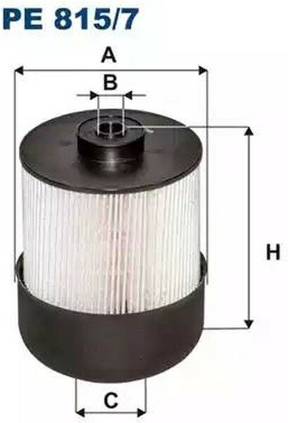Топливный фильтр FILTRON 5904608088154 41F5 6 2103299 pe8157