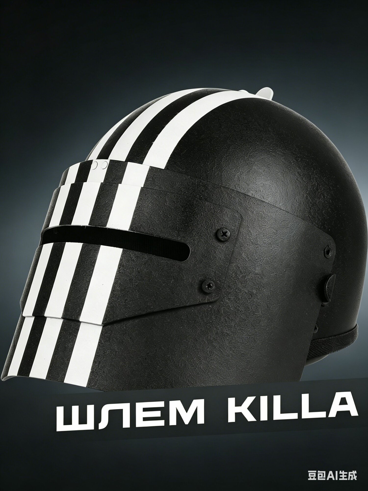 Шлем "Маска-1Щ" (Killa) с забралом (Gear Craft), черный