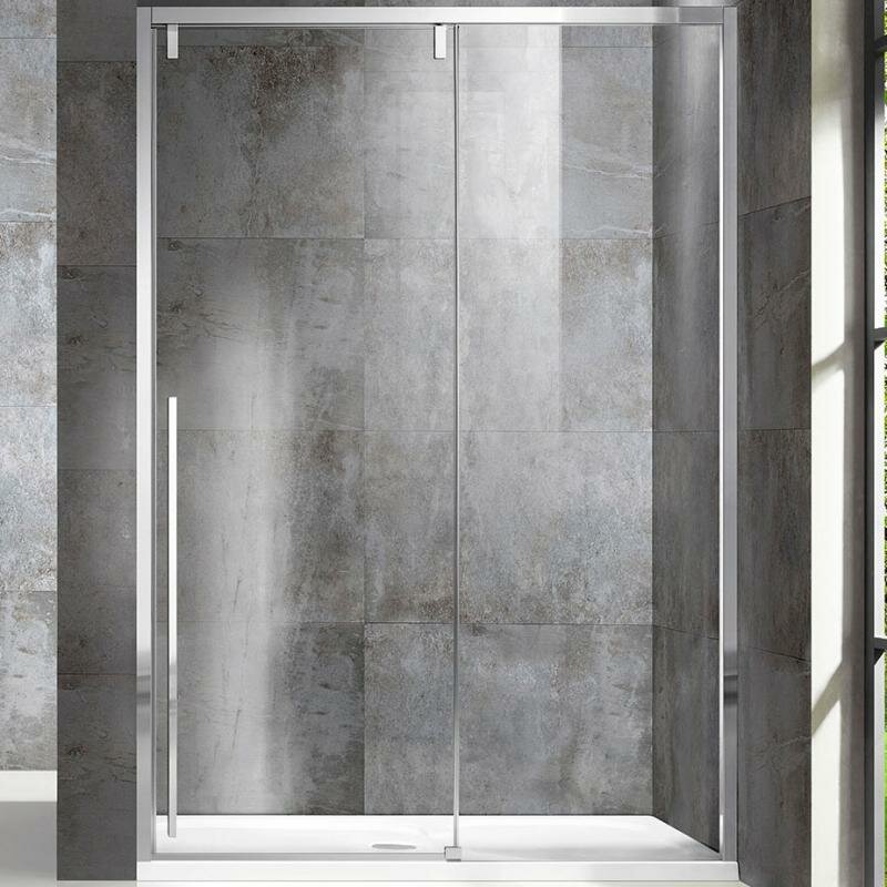 Душевая дверь Vincea Lugano 140 VDS-1L140CL-1 профиль Хром стекло прозрачное