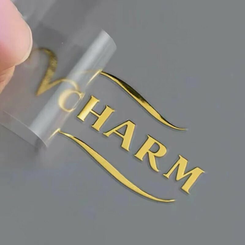 Наклейки 3D с логотипом, 6CM-100PCS