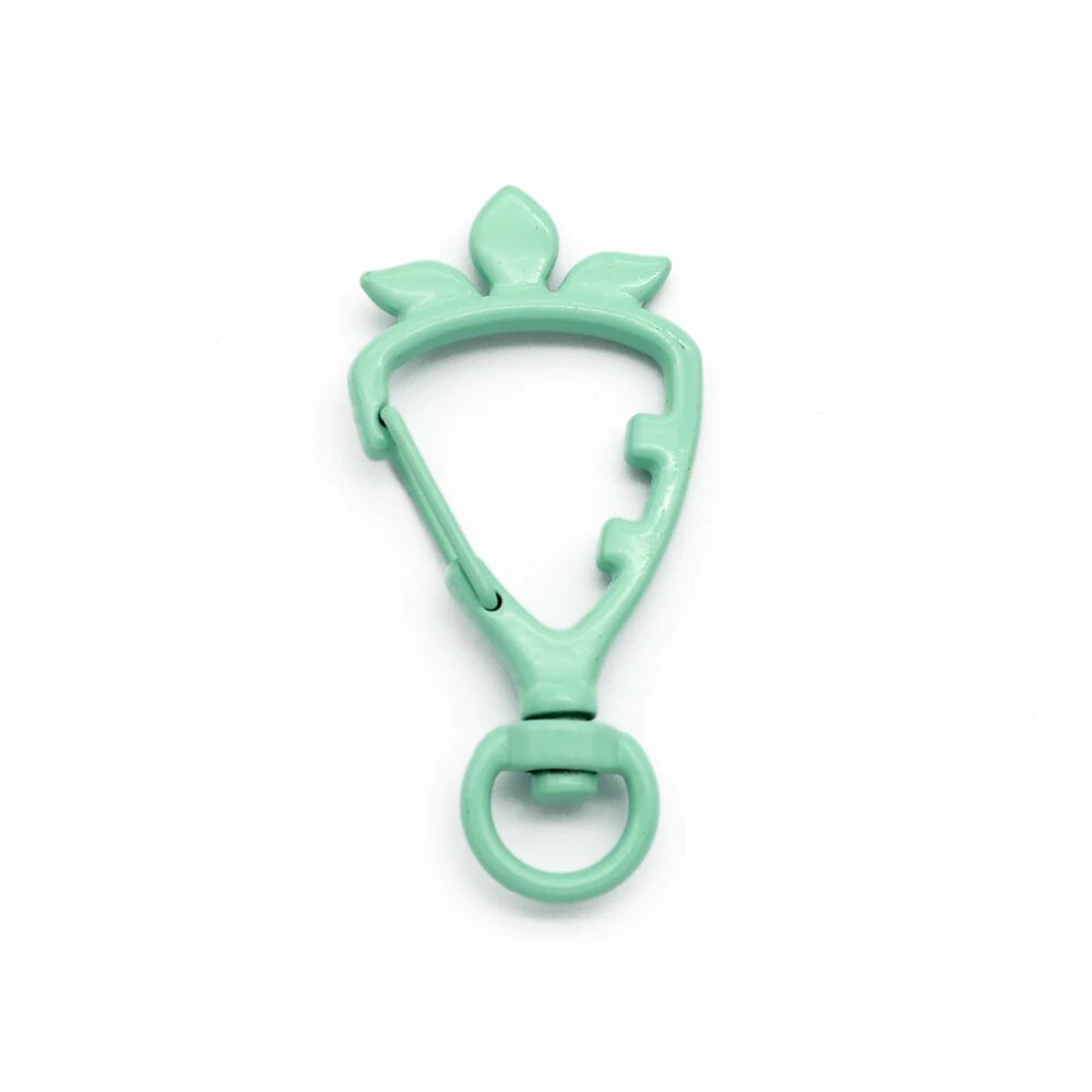 5 шт. металлические пряжки в форме моркови Зеленый, mint green