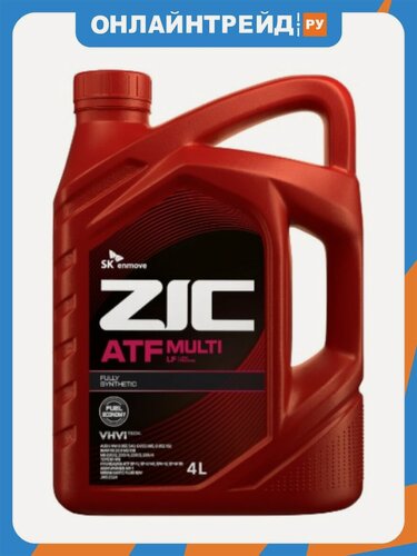 Изображение товара Трансмиссионное масло Zic ATF Multi LF синтетическое 4 л